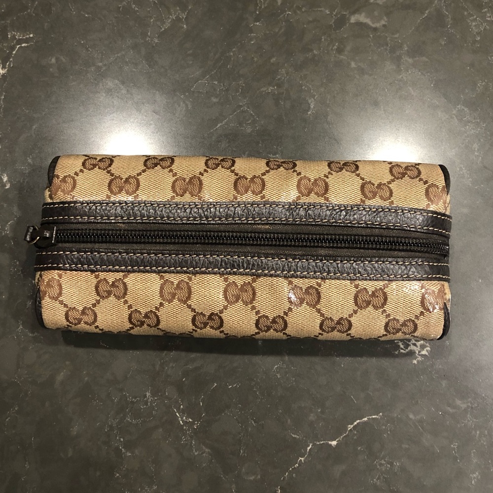 Gucci Cosmetic Case Used Lightly
